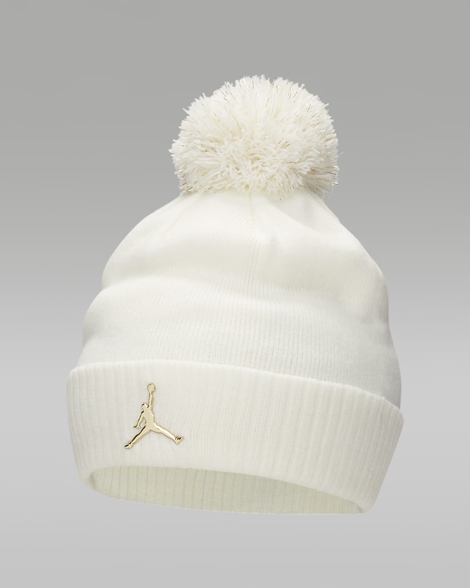 Jordan Shine Beanie Big Kids Hat. Nike JP